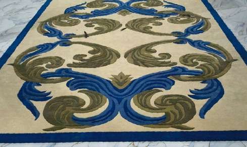 Hand-tufted rug 2
