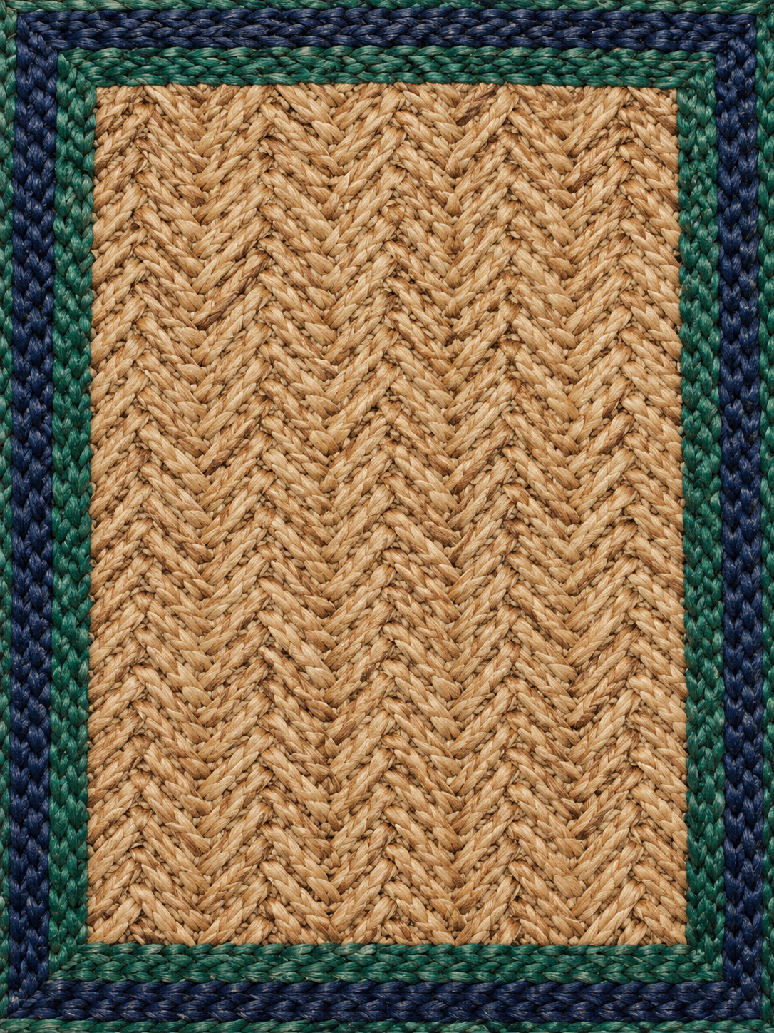 Close-up of natural jute fiber