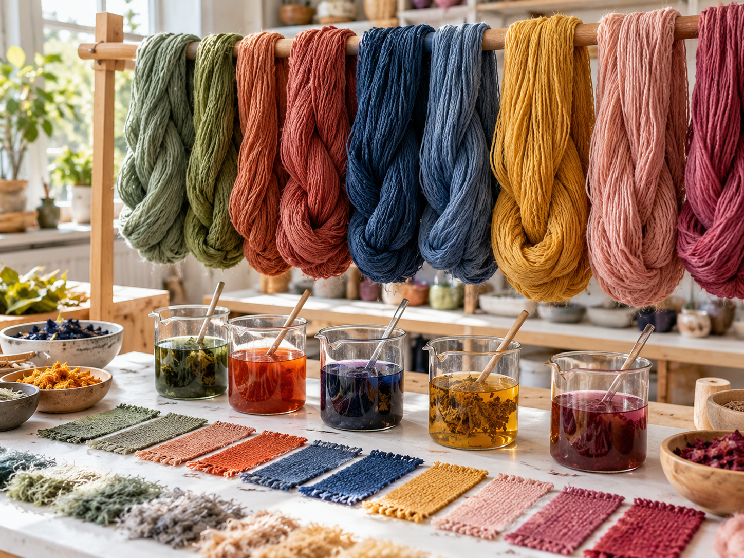Entrance to the Aiyara yarn testing lab